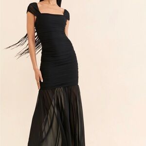 Elliatt Black Maxi Dress